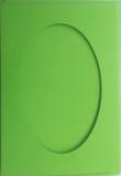 Karty passepartout oval 10,5x15cm 5+5 , jasnozielone Karty passepartout oval 10,5x15cm 5+5 , jasnozielone